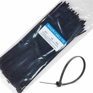 150x3.6x1.2mm Black Cable Ties  100pcs/bag