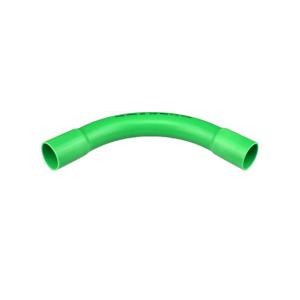 20MM TELECOM BEND GREEN 90 DEG