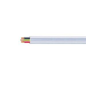 Cable 10mm 2c + Earth Flat TPS White