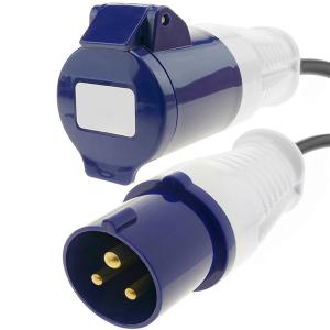 Industrial outlet Adaptor CEE plug male to female socket