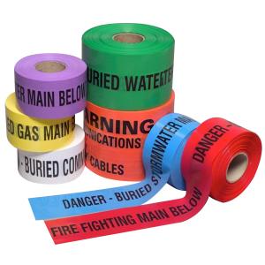 NON-DETECTABLE MAINS MARKER WARNING TAPE